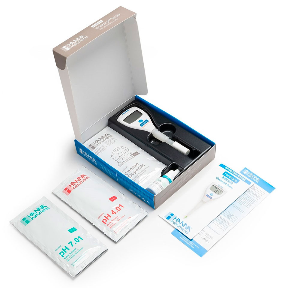 Карманный pH-метр для сыра HANNA HI981032 фото3