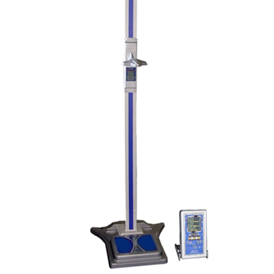 Медицинские напольные весы ТВЕС ВМЭН-150-50/100-Д1-А с ростомером РЭП фото1