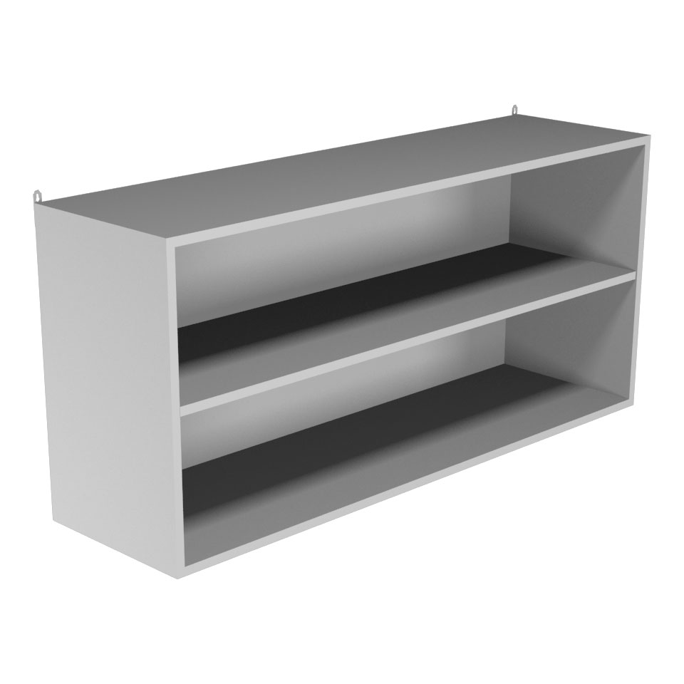 Открытый навесной стеллаж НВ-1200 НС