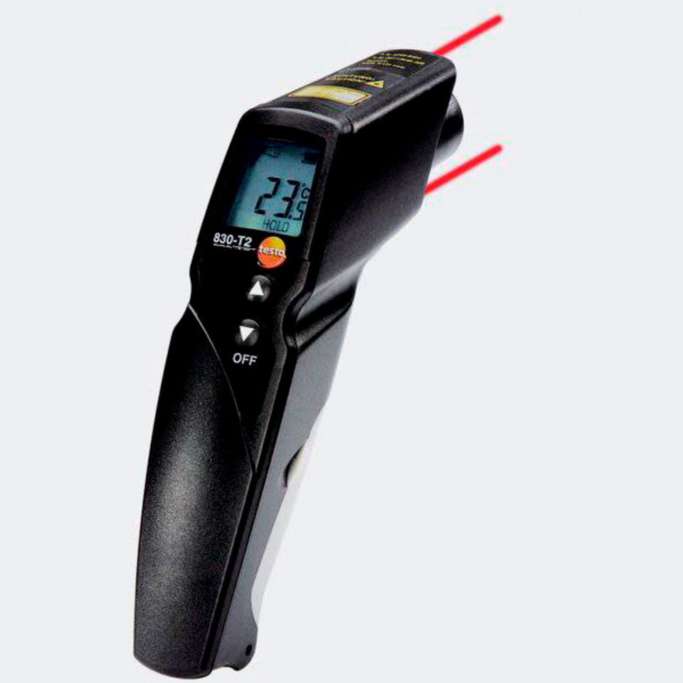 Инфракрасный термометр Testo 830-T2: фотографии