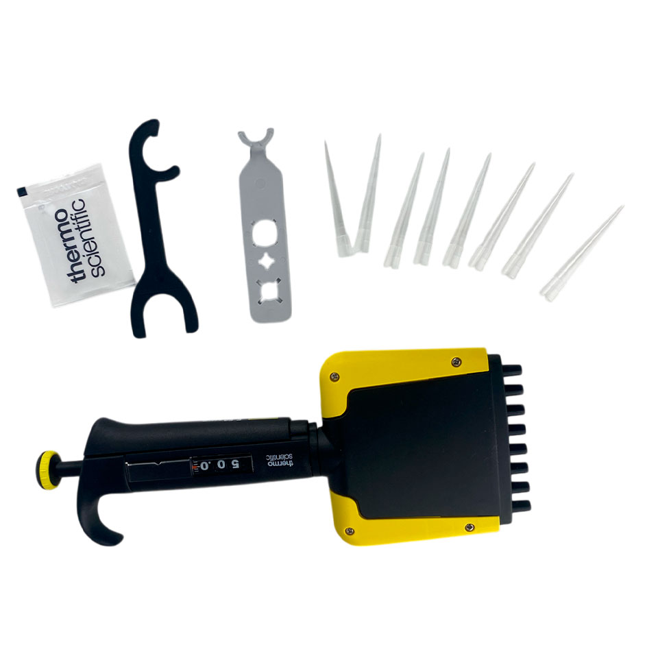 Дозатор Ленпипет БЛЭК 5-50 мкл, 8-каналов фото6