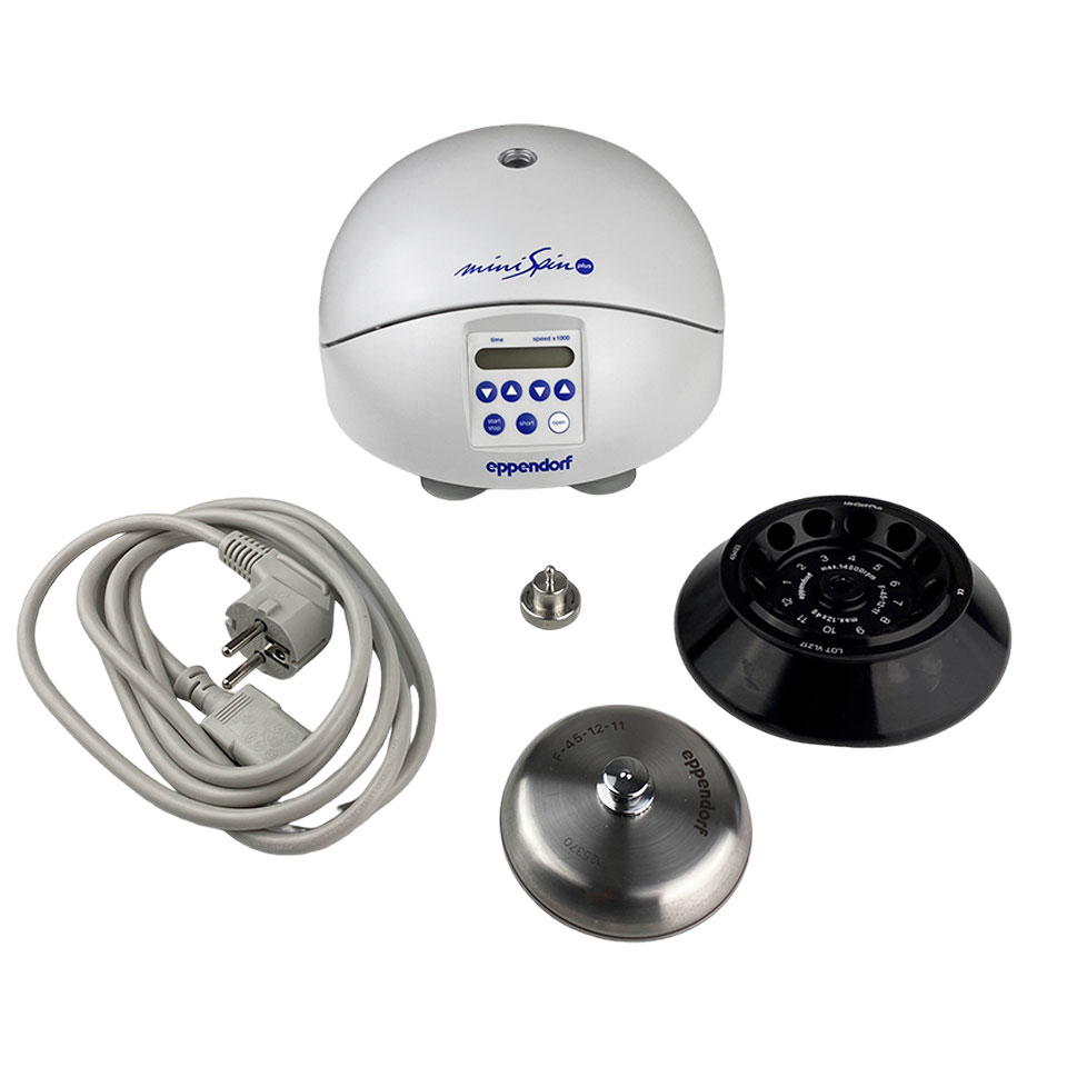 Медицинская центрифуга для микропробирок Eppendorf MiniSpin plus фото6 Медицинская центрифуга для микропробирок Eppendorf MiniSpin plus фото6