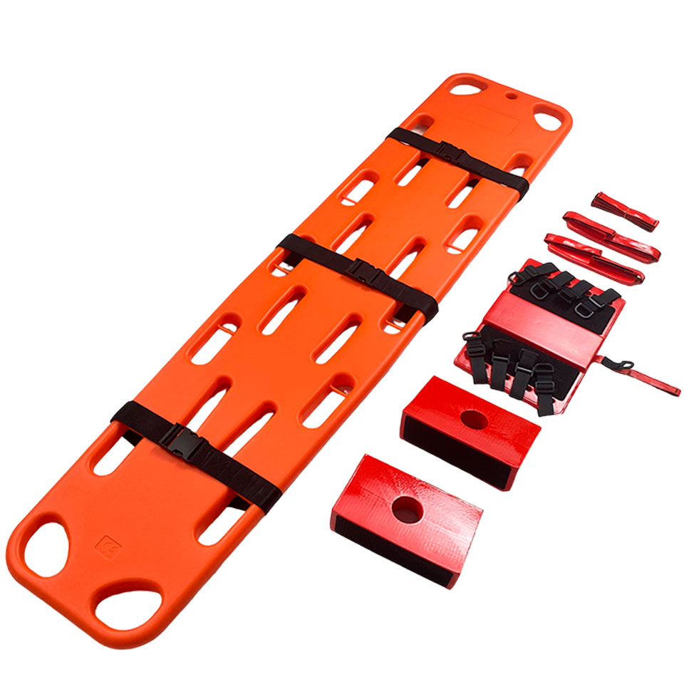 Жёсткие медицинские носилки DDJ-6C с подголовником фото5