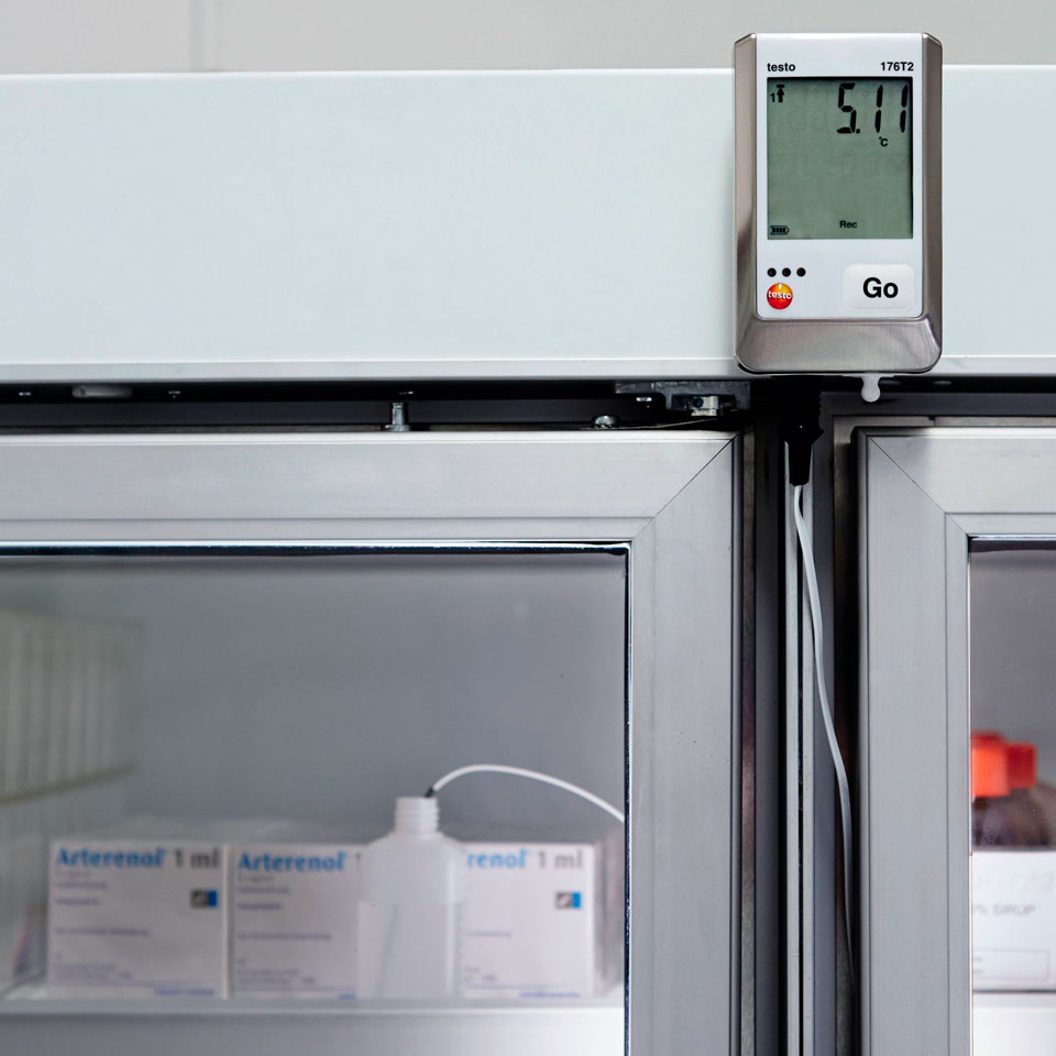 Логгер данных температуры Testo 176 Т2 фото3