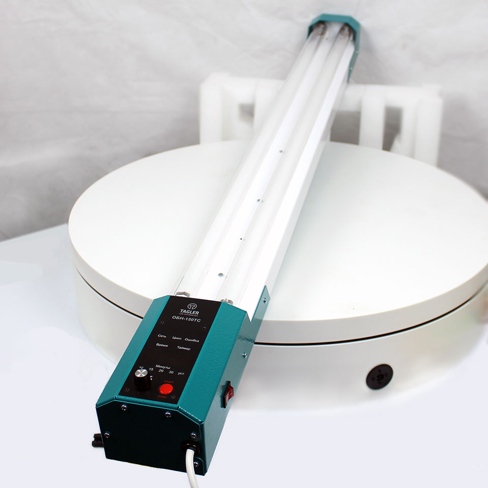 Ультрафиолетовый бактерицидный облучатель открытого типа ТАГЛЕР ОБН-150ТС с таймером фото4